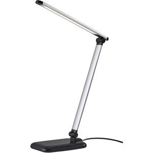 Adesso 25" Black & Silver Smart Switch LED Desk Lamp with Color Temp Changing